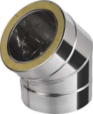 Сэндвич-Колено (Отвод) 45 304/430 0.8, изол. 50 мм купить в Пинске