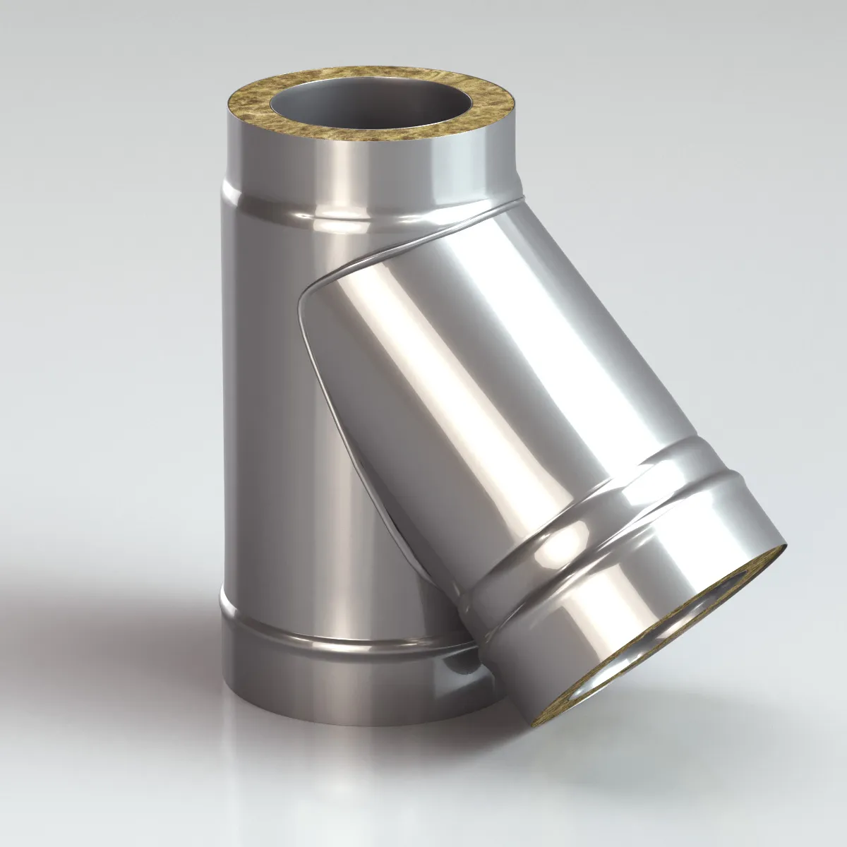 Сэндвич-тройник 45 304/430 0.8, изол. 50 мм купить в Пинске