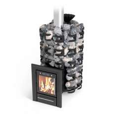 Печь для бани Семирамида Inox Люмина антрацит купить в Пинске