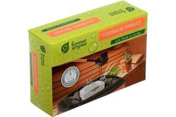 Соляной брикет 15*10*5 см, 1300 г для бани и сауны купить в Пинске