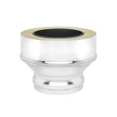 Переход на сэндвич нерж. (AISI 304 0,8мм/0,5мм) д.150х220 (ММ) купить в Пинске