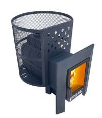 Печь Пегас Легион 22 чугун ДТ 4 стекло Амазонка бай фото в Пинске