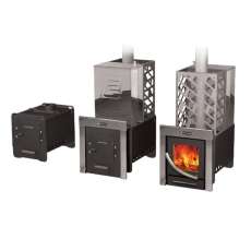 Печь банно-отопительная Ермак Cube 16 в Пинске