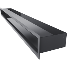 Решетка люфт 90х1000 (графит) Амазонка бай фото в Пинске