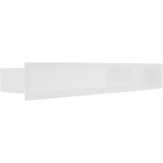 Решетка люфт 90х600 (белая) в Пинске