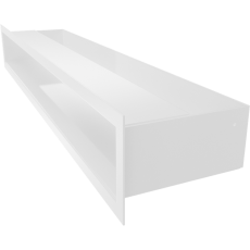 Решетка люфт 90х600 (белая) Амазонка бай фото в Пинске