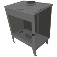 Купить Печь-камин Печь-камин Пегас Опти 180 сталь в Пинске Амазонка бай фото в Пинске