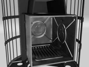 Печь для бани КРОНОС Колизей 24 ВСЧ Панорама в Пинске