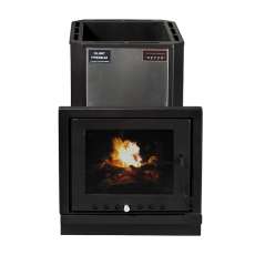 Печь для бани КРОНОС Олимп Премиум 24 ВСЧ Панорама в Пинске