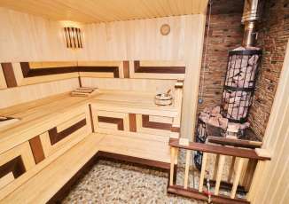 Печь для бани KRONOS ГИГАНТ 32 ВС ПАНОРАМА Амазонка бай фото в Пинске