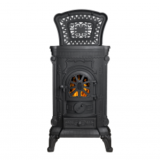 Чугунная ПЕЧЬ-КАМИН Везувий А-07 Антрацит в Пинске