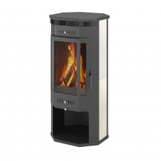 Печь-Камин ASTON 11кВт (180 м3) угловой в Пинске