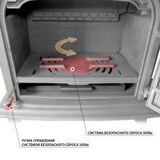 Печь-камин Везувий HR-15 Антрацит в Пинске