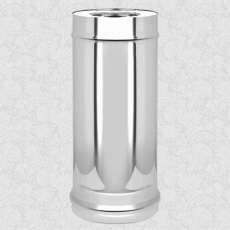 Сэндвич-труба L-0,5м AISI 430 1,0мм/0,5мм KERALUX купить в Пинске