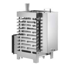 Печь для бани Везувий ASTON 16 INOX стекло АКВА в Пинске