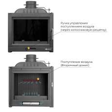 Каминная топка EVEREST U10 в Пинске