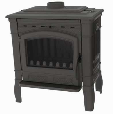 Печь-камин FireWay Gunter N чёрный в Пинске