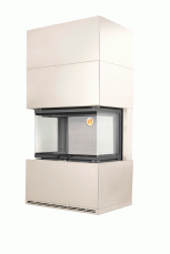 Камин Родос 800 СЛОНОВАЯ КОСТЬ шамот белый в Пинске