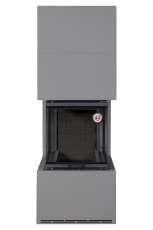 Камин Родос 900 ГРАФИТ, шамот черный в Пинске