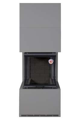 Камин Родос 900 ГРАФИТ, шамот черный в Пинске