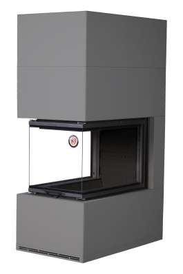 Камин Родос 900 ГРАФИТ, шамот черный в Пинске