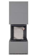 Камин Родос 900 ГРАФИТ, шамот белый в Пинске