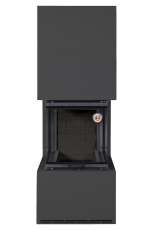 Камин Родос 900 ЧЕРНЫЙ, шамот черный в Пинске