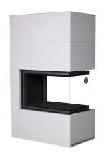 Камин Родос 900 СЛОНОВАЯ КОСТЬ, шамот черный в Пинске