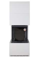 Камин Родос 900 СЛОНОВАЯ КОСТЬ, шамот черный в Пинске