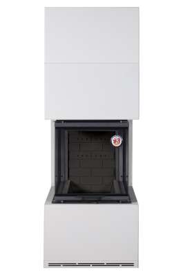 Камин Родос 900 СЛОНОВАЯ КОСТЬ, шамот черный в Пинске