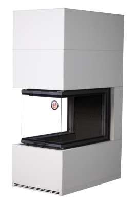 Камин Родос 900 СЛОНОВАЯ КОСТЬ, шамот черный в Пинске