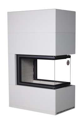 Камин Родос 900 СЛОНОВАЯ КОСТЬ, шамот белый в Пинске