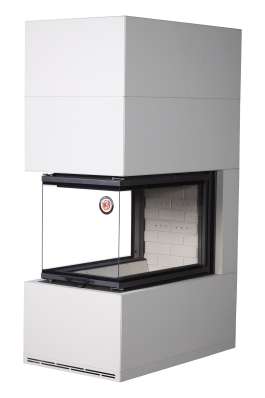 Камин Родос 900 СЛОНОВАЯ КОСТЬ, шамот белый в Пинске