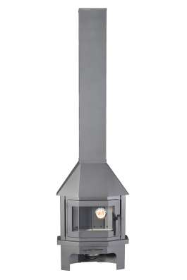 Камин Бавария Мюнхен пристенно-угловой МИНИ графит в Пинске