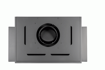 Камин МАДРИД на дровнике Гигант центральный черный\белый шамот в Пинске