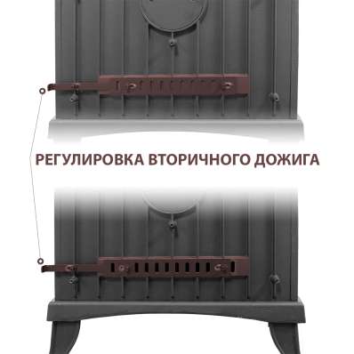 Печь-камин Везувий KZ-14Р Антрацит в Пинске