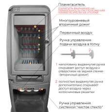 Печь-камин EVEREST S12M в Пинске