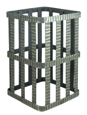 Сетка на трубу 250х250х500 Гефест ЗК 18/25/30 купить в Пинске