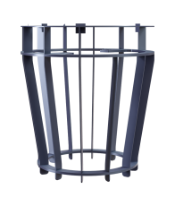 Сетка на трубу под шибер 115 (300*320) AVANGARD 24 Тюльпан купить в Пинске