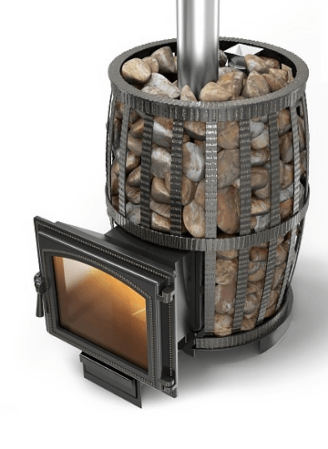 Печь для бани Везувий Легенда Русский Пар Ковка 18 (240) Амазонка бай фото в Пинске