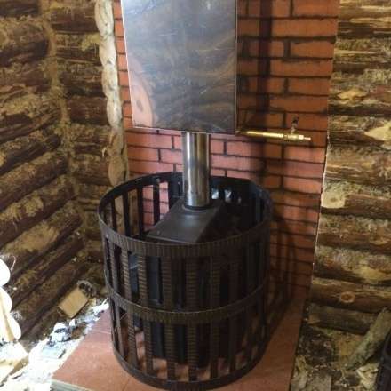 Печь для бани Везувий Легенда Ковка 12 (260) в Пинске