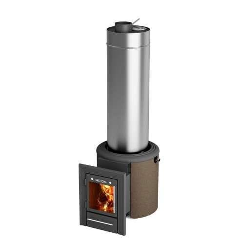 Печь для бани Термофор Скоропарка III INOX Люмина Б чёрная бронза Амазонка бай фото в Пинске