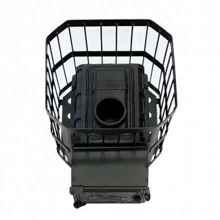 Печь банная Сибирь-15 (с выносным топочным каналом) в Пинске