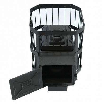 Печь банная Сибирь-15 (с выносным топочным каналом) в Пинске