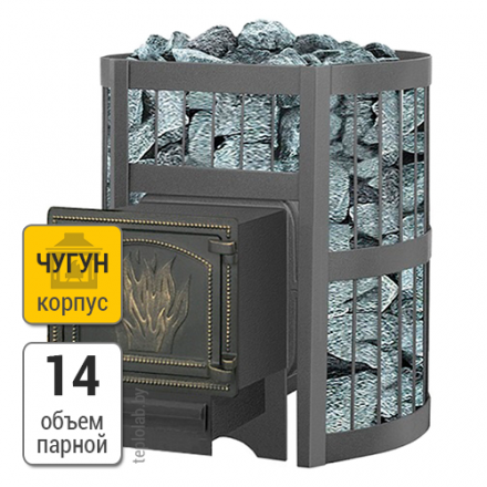 Печь для бани Везувий Легенда Стандарт 12 (ДТ-3) в Пинске