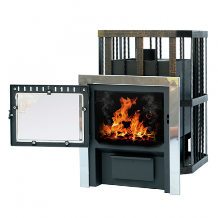 Печь банная Катунь со стеклом в Пинске