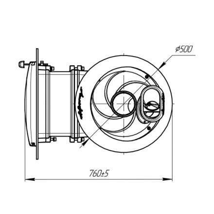 Банная печь ProMetall Атмосфера ламели Жадеит в Пинске