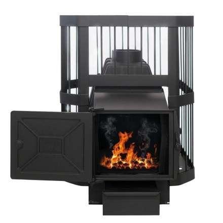 Печь банная чугунная СИБИРЬ 21 облегченная топка в Пинске