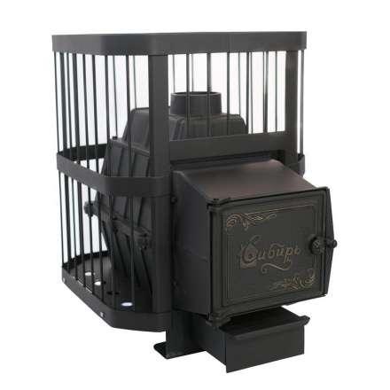 Печь банная чугунная СИБИРЬ 21 облегченная топка в Пинске