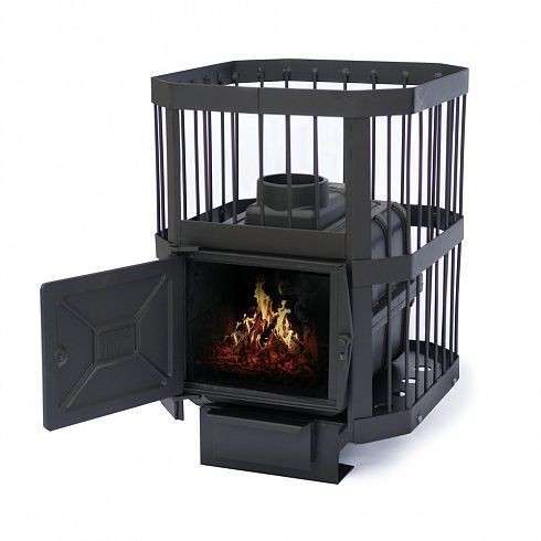 Печь банная Сибирь-15 (без выносного топочного канала) купить в Пинске